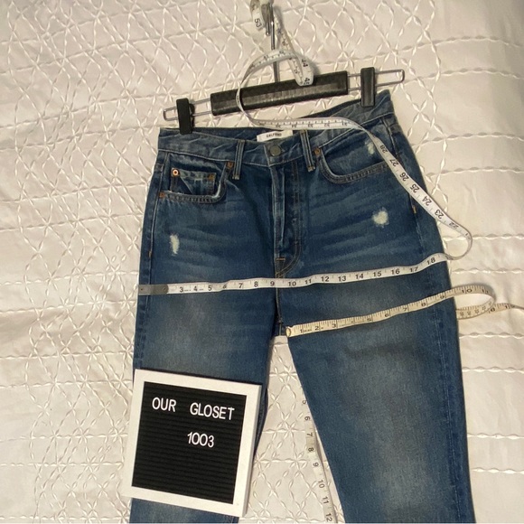 GRLFRND Jeans: Denims : The Karolina : Buttoned : High Waist : Skinny Legs - Picture 6 of 6